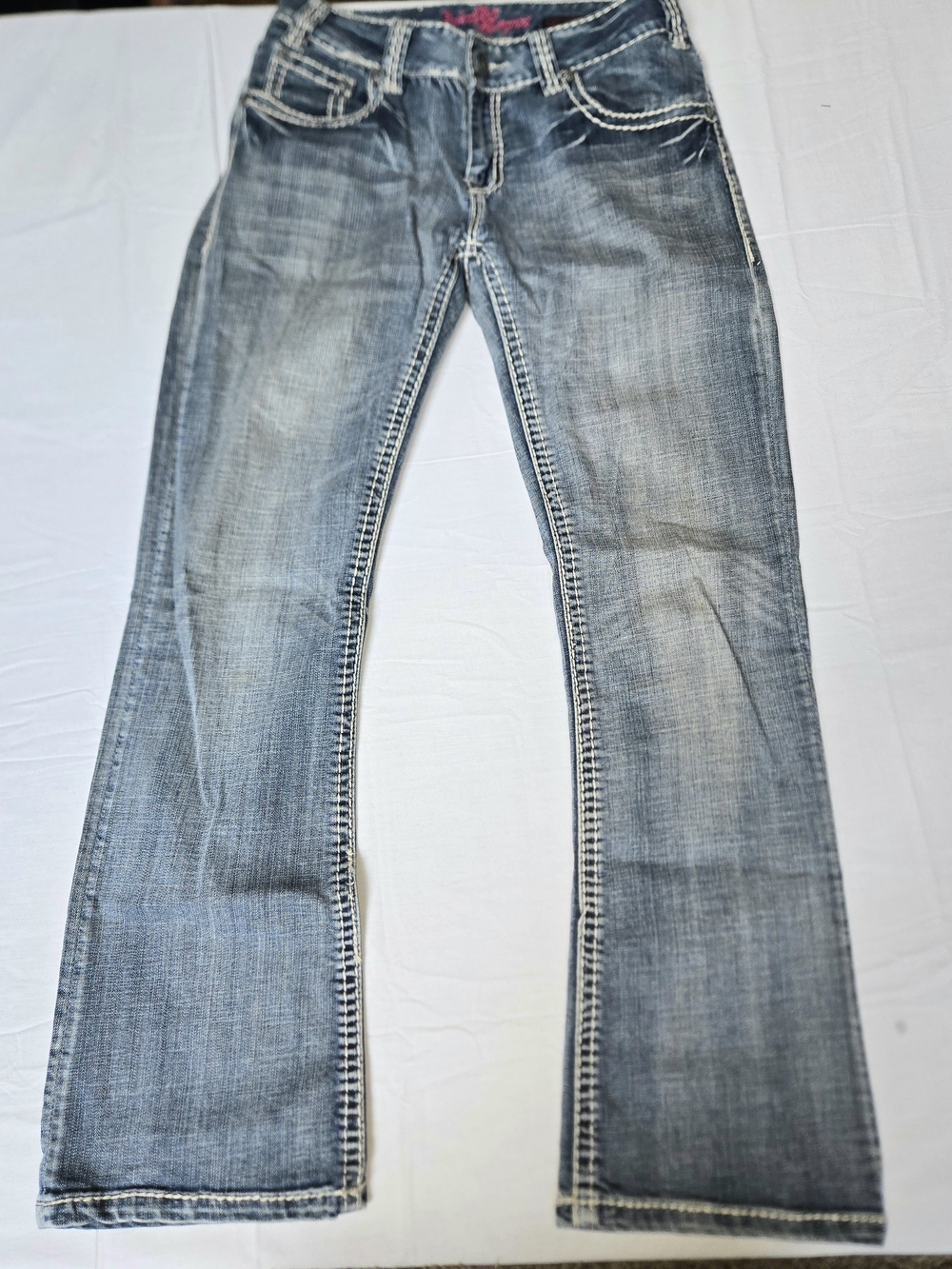 Rock & Roll Cowgirl 29x32 Bootcut Embellished Western Jeans 🤠
